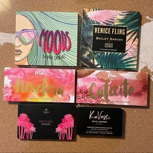 Beauty Makeup Bundle - Venice Fling Bailey Sarian, Moods, Mia, Shaina B, K Voss